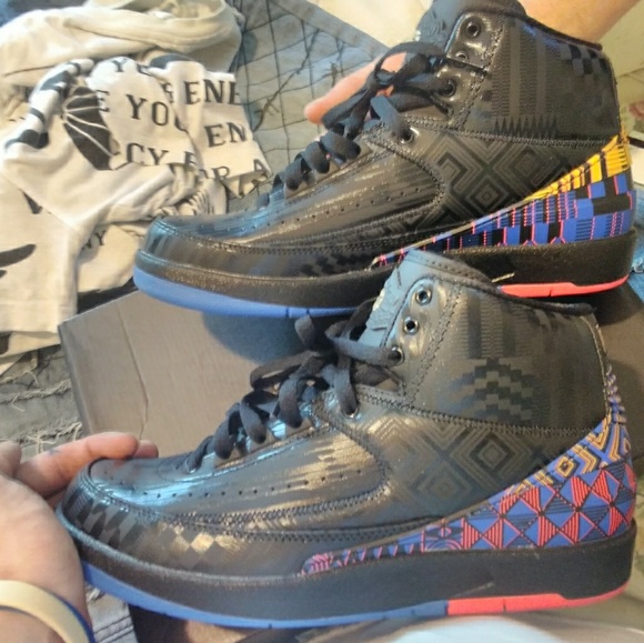 Jordan Shoes - Air Jordan 2 Retro BHM Shoes Jordan Shoes - Air Jordan 2 Retro BHM Shoes